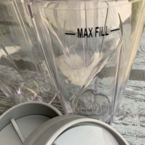 3 Ninja Nutri blender 16 oz cups lids replacement - Picture 3 of 7